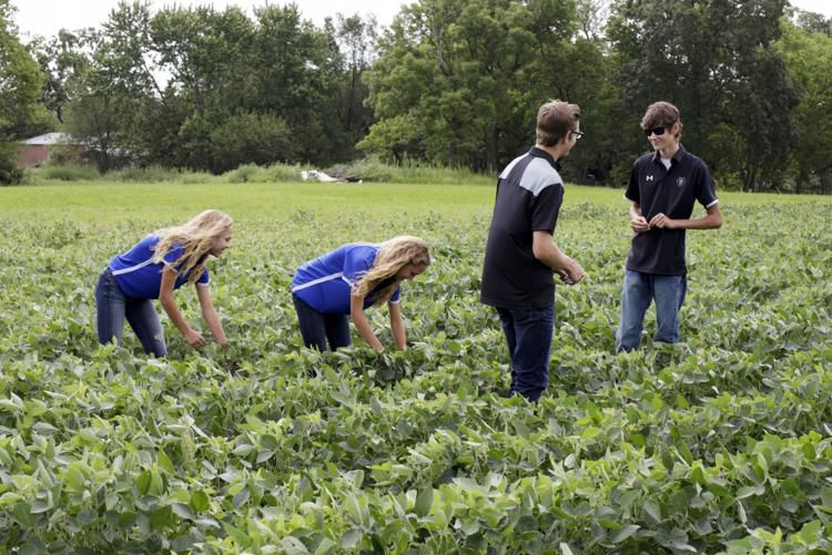 August 16, 2019: Okaw Valley High School shows agriculture complex during open house
